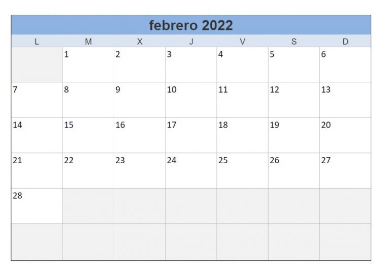 Calendario Para Imprimir Y Hacer Anotaciones Zona De Informaci N