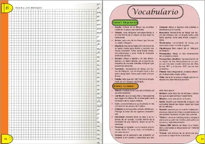Ejemplo de Vocabulario Cuaderno de Tecnologías