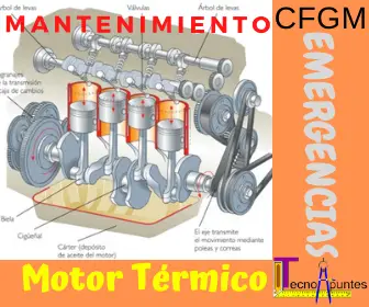Test el motor térmico CFGM Emergencias Mantenimiento Vehículos