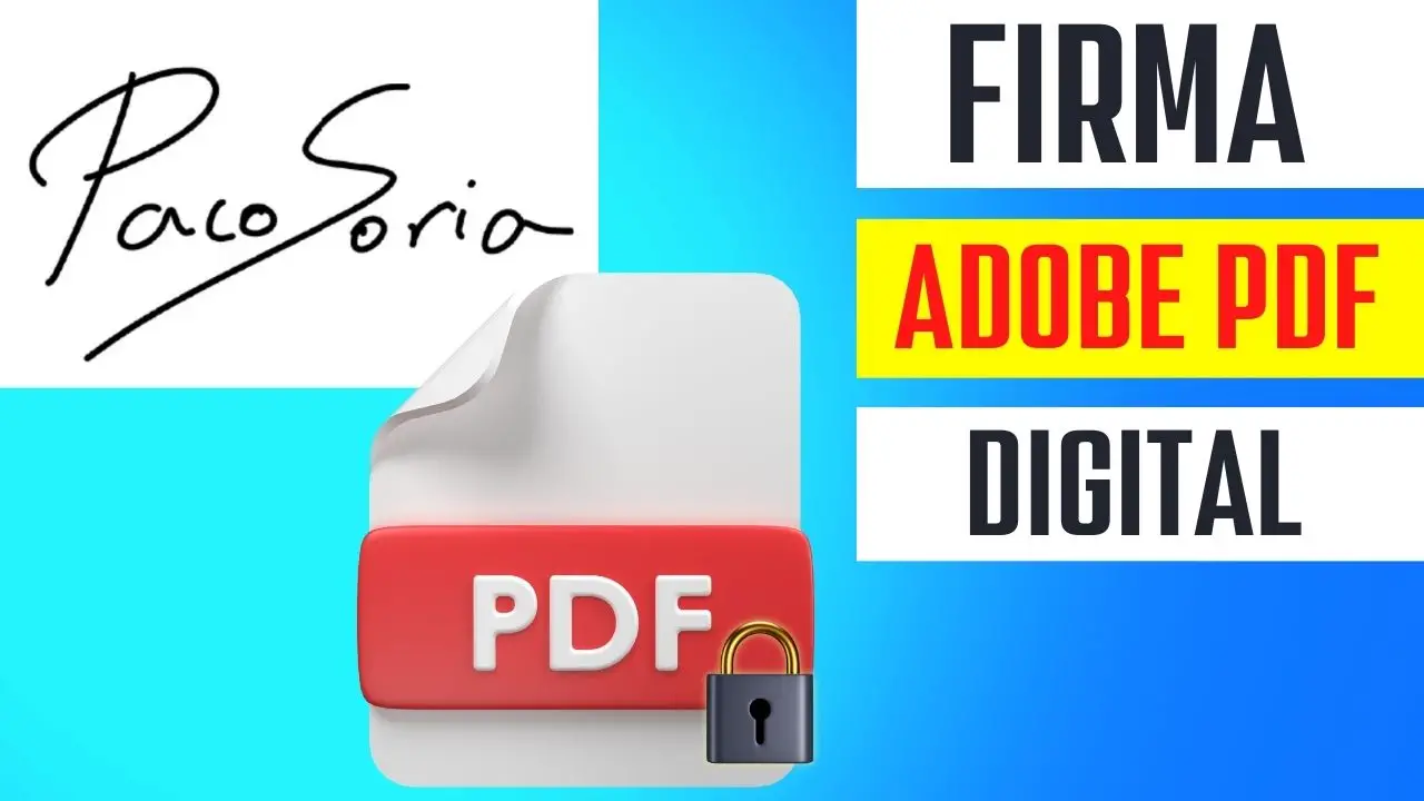 Firma digital en PDF