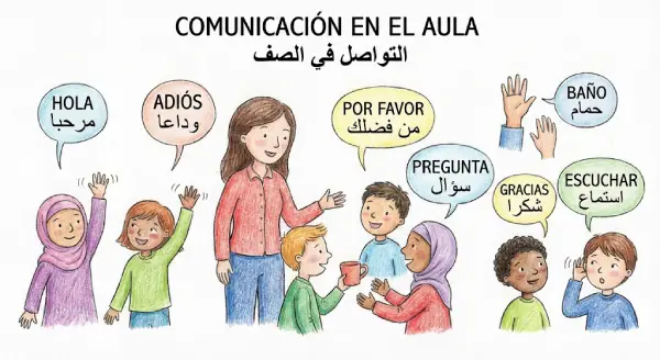 Fichas en Español para Árabes【PDF GRATIS】Imprimibles